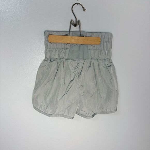 Free People Movement Light Gray Women's Shorts | S - Picture 2 of 4